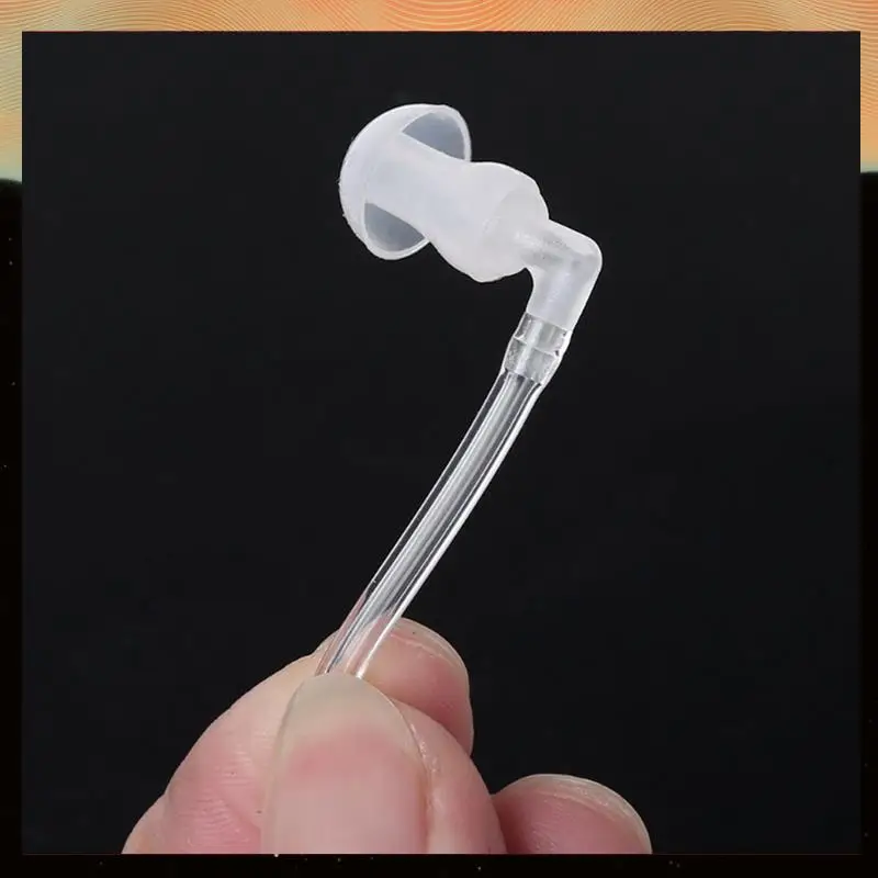 

5X 2-Pin PTT Mic Headset To 3.5Mm Air Acoustic Tube Earpiece For Baofeng UV-5R 888S-Y05A