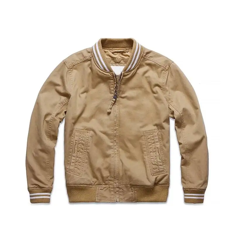 

Spring Autumn Camouflage Jacket Sports Fashion Washed Casual Baseball Clothing Men's Tops Jackets Factory Direct