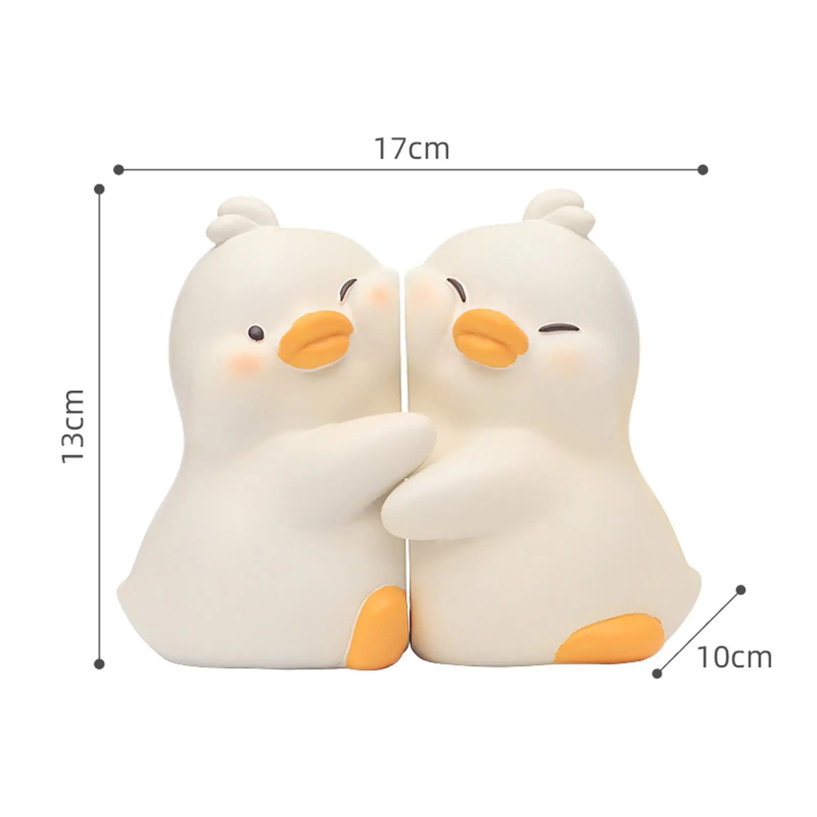 Decorative Bookends Resin Modern Office Home Decor Book Organizer Book Stand