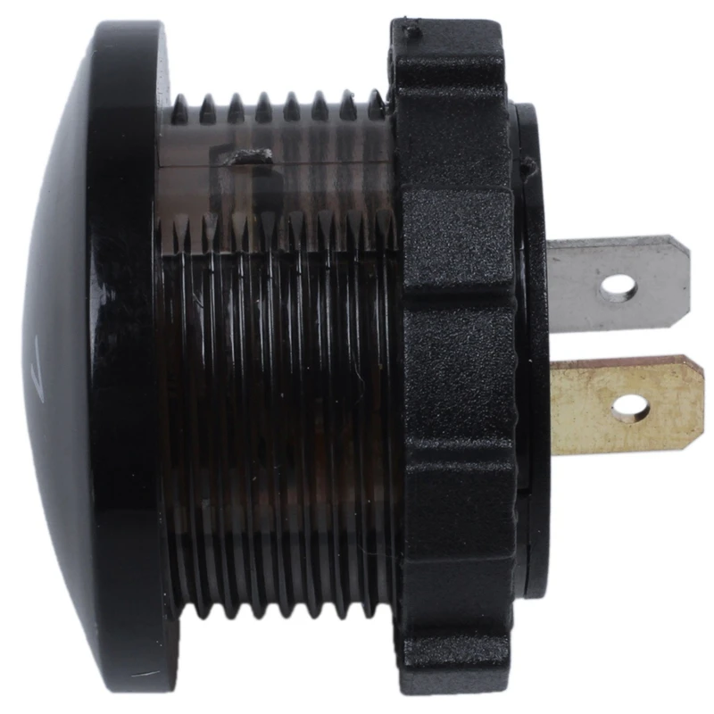 10X 12V-24V DC Вольтметр Автомобильный Монитор Мотоцикл Светодиодный Красный Водонепроницаемый Вольтметр Черный ГОРЯЧИЙ!