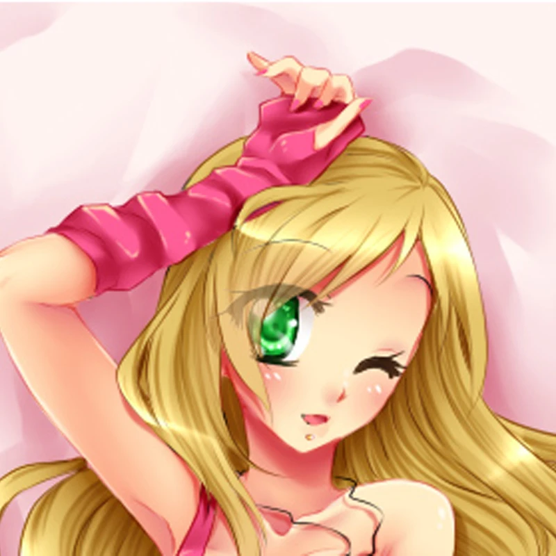 Dakimakura Anime Original Character Double-sided Print 2WAY Tricot Life-size Body Pillow Cover Pillowcase Custom print