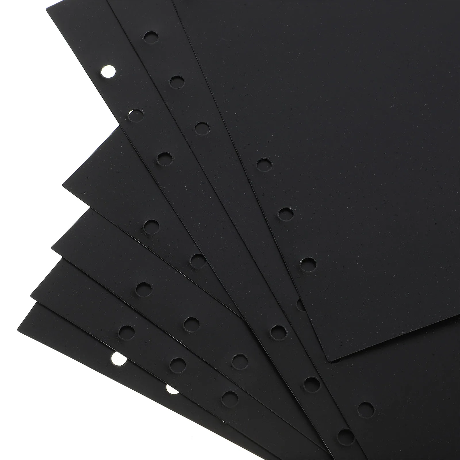 14pcs Loose Leaf Binder Dividers Detachable Notebook Tabs 6 Holes A5 Size Indexing Flagging Notebooks Files Books Planners