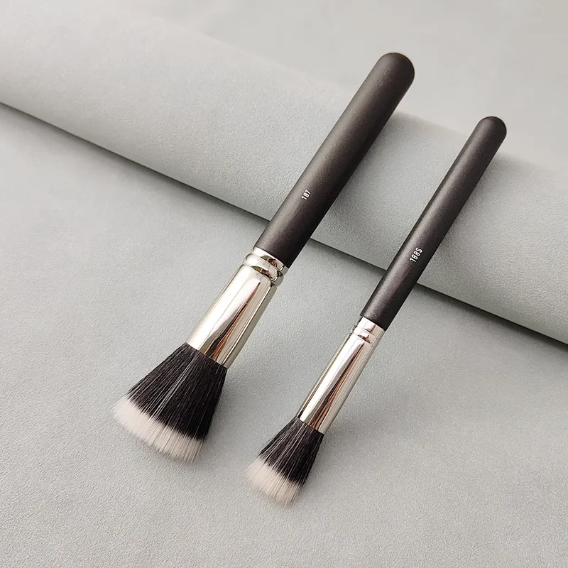 187/188S Round Head Stippling Brush Powder Blush Brush Multi-Function Loose Powder Highlight Stippling Makeup Brush Makeup Tool