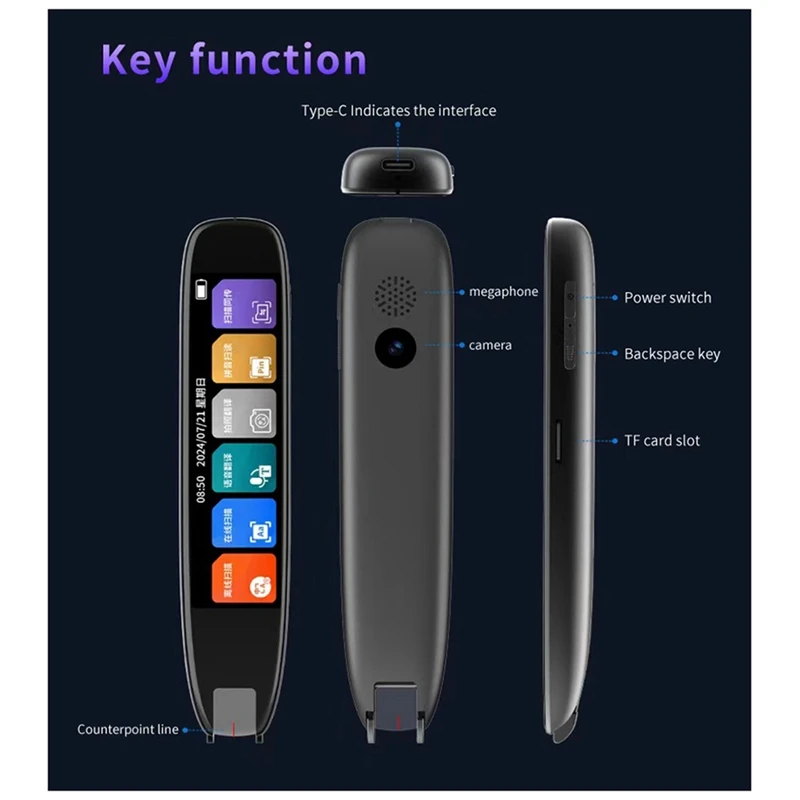S65pro умный голосовой переводчик 142 языки WIFI сканирование ручка-перевод сканирование ручка-перевод деловые поездки за границу