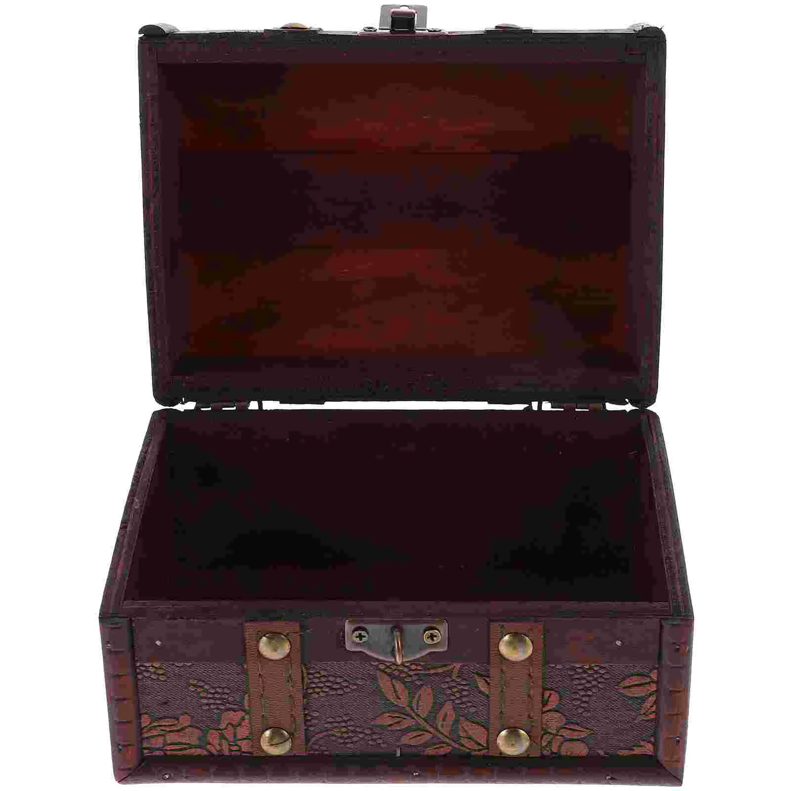 

Storage Boxes Treasure Chest Pirate Wooden Jewelry Case Password 1600X1200X1100CM Photo Prop Trinket Man