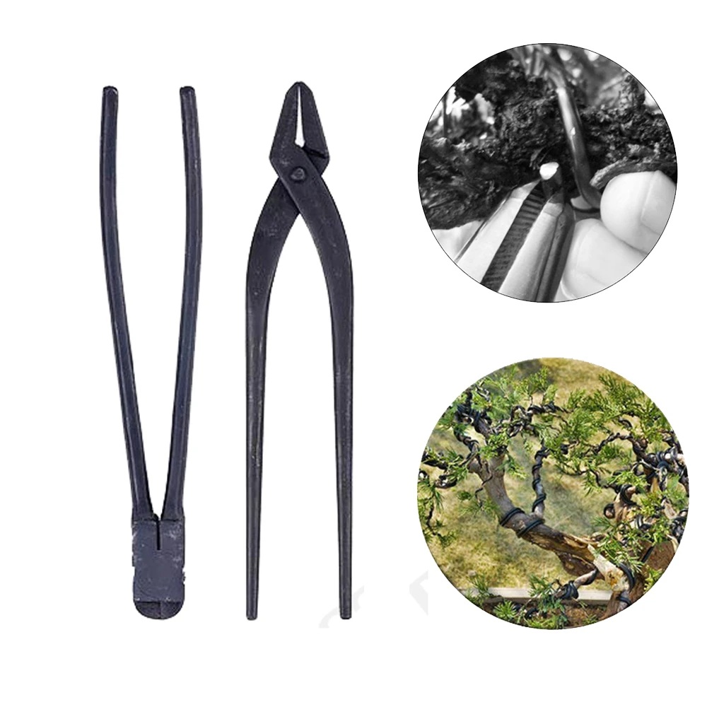 2 sztuk/zestaw przycinanie ogrodu szczypce do ciągnienia drutu nożyce przecinak do drutu grube gałęzie nożyce do cięcia narzędzia Bonsai szczypce Jin 210mm