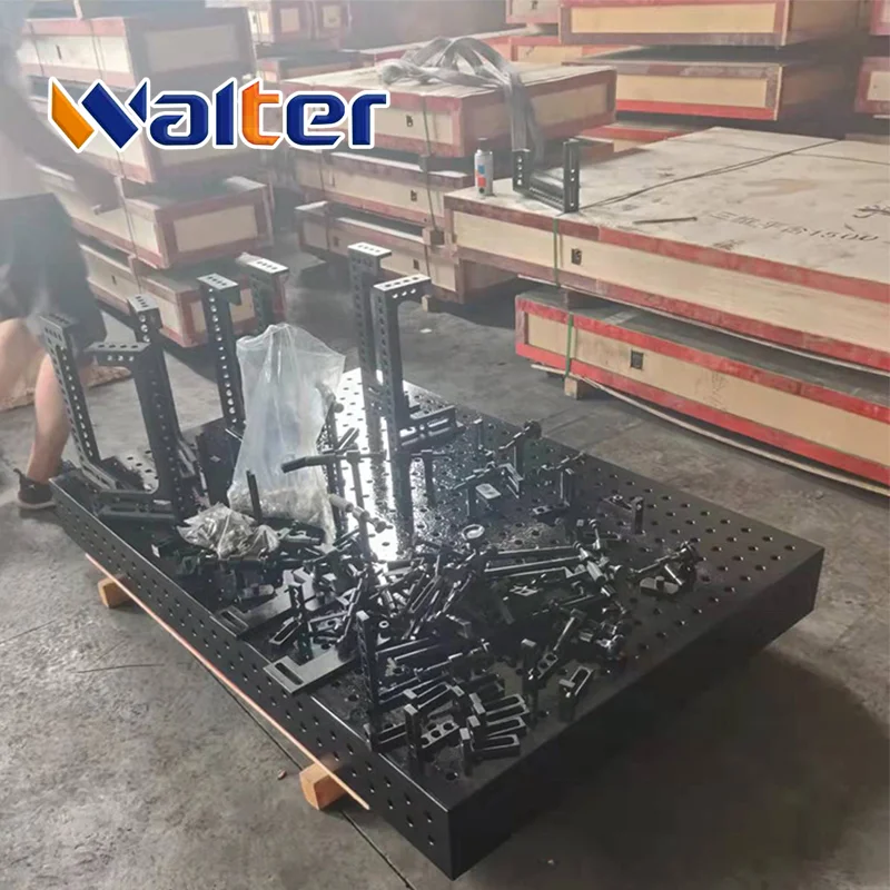 

Hot Sale 3D Welding Table With Welding Jigs Size Cheap Table for Welding With CE