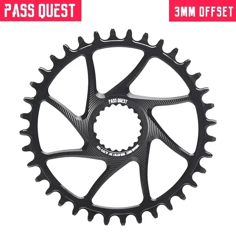 

PASS QUEST 3mm offset for Shimano boost direct mount chainring 6mm offset round for Shimano deore M6100 M7100 M8100 M9100