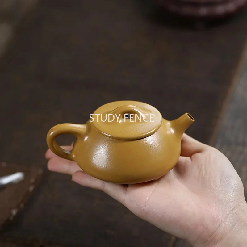 100ml Yixing Purple Clay Teapot Chinese Style Kung Fu Teapot Purple Clay Teapot for Pu'er Oolong Tea Tea Ceremony Accessories