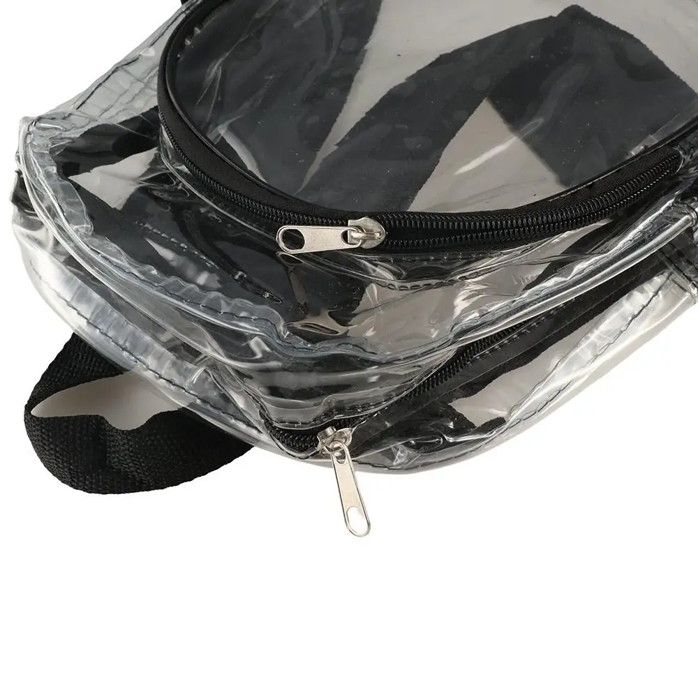 Men Portable Durable Crossbody Coin Purse Messenger Clear Purse Travel Lunch Bag Beach Bag Clear Tote Bag Shoulder Bag
