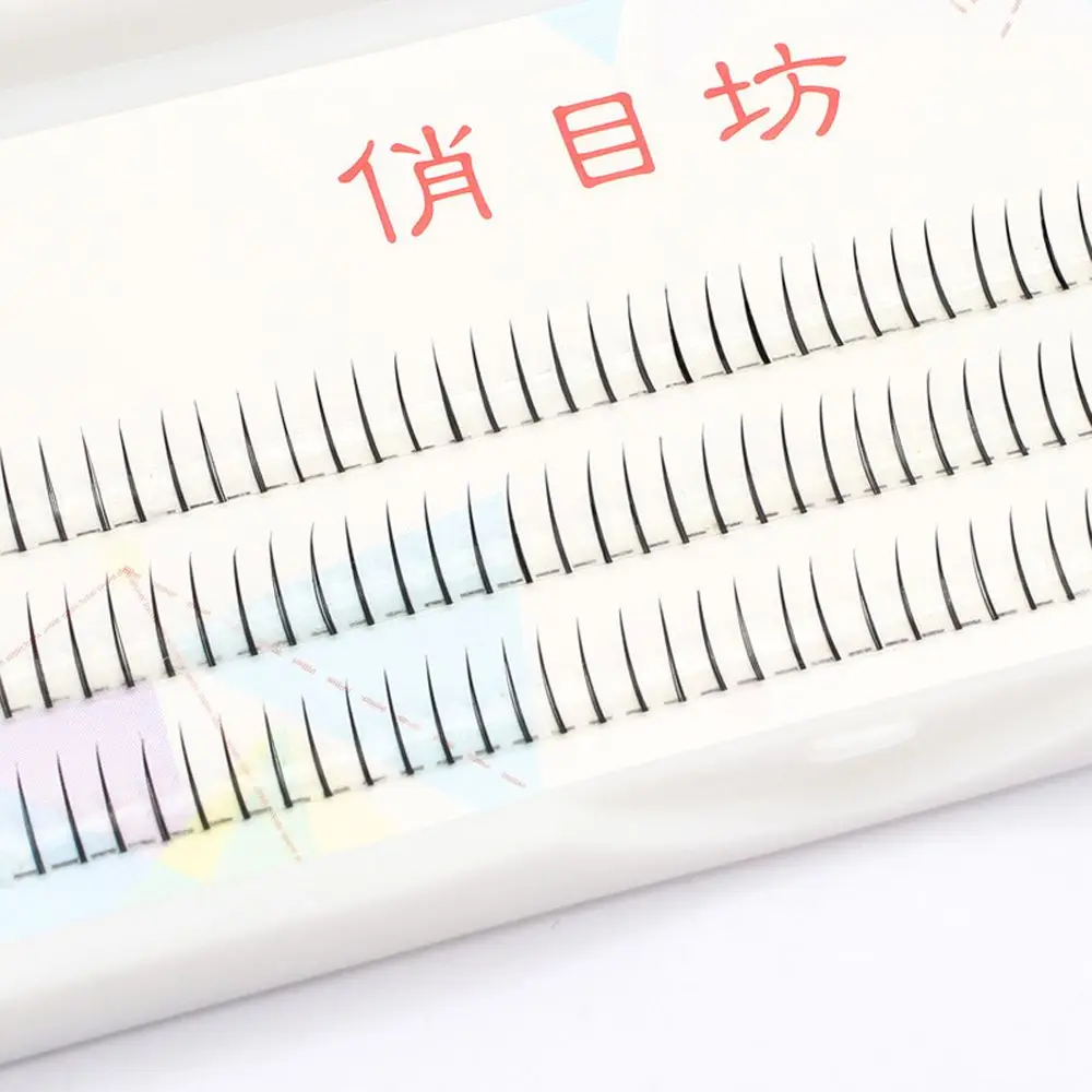 Ampliar olhos ferramenta de maquiagem fundo individual cílios de fadas cílios postiços único cluster cílios extensão de cílios inferiores