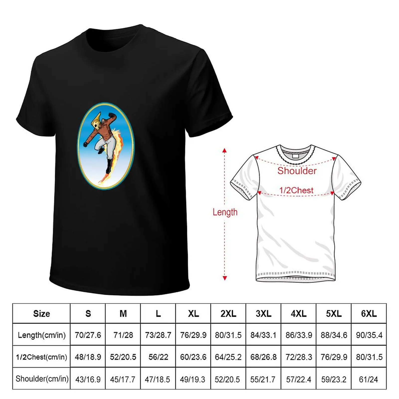 The Rocketeer Flying High T-Shirt t shirts with prints T-Shirt