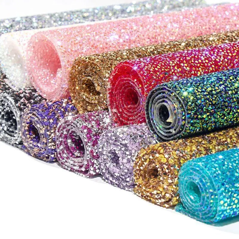 1Pcs Non-Slip Pillow Mat Starry Sky Nail Art Rhinestones Glitter Table Mat Photography Prop For Manicure