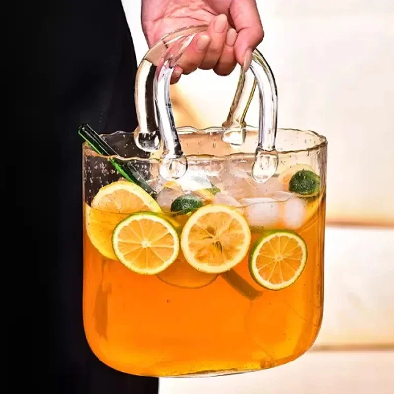 

Модная прозрачная хрустальная стеклянная сумка для бутылок, квадратная сумка, украшение, сумка, женская украшение, ручная сумка, может поднимать рыбные цветы