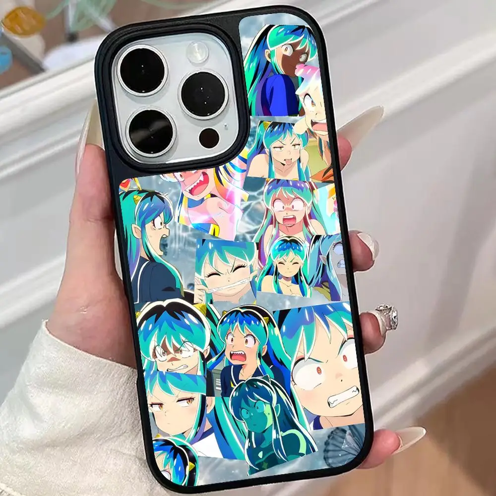 

Чехол для телефона Urusei Yatsura Lum для iPhone 17 16 15 14 13 12 11 Air Pro Max Plus, матовый, цветной, красивый, роскошный