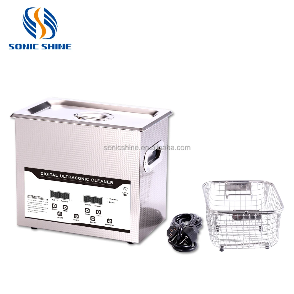 Digital Timer & Heater Cleaning Machine With Degas Semiwave Feature Electric Fuel Jewelry And Eyeglass Maintenance