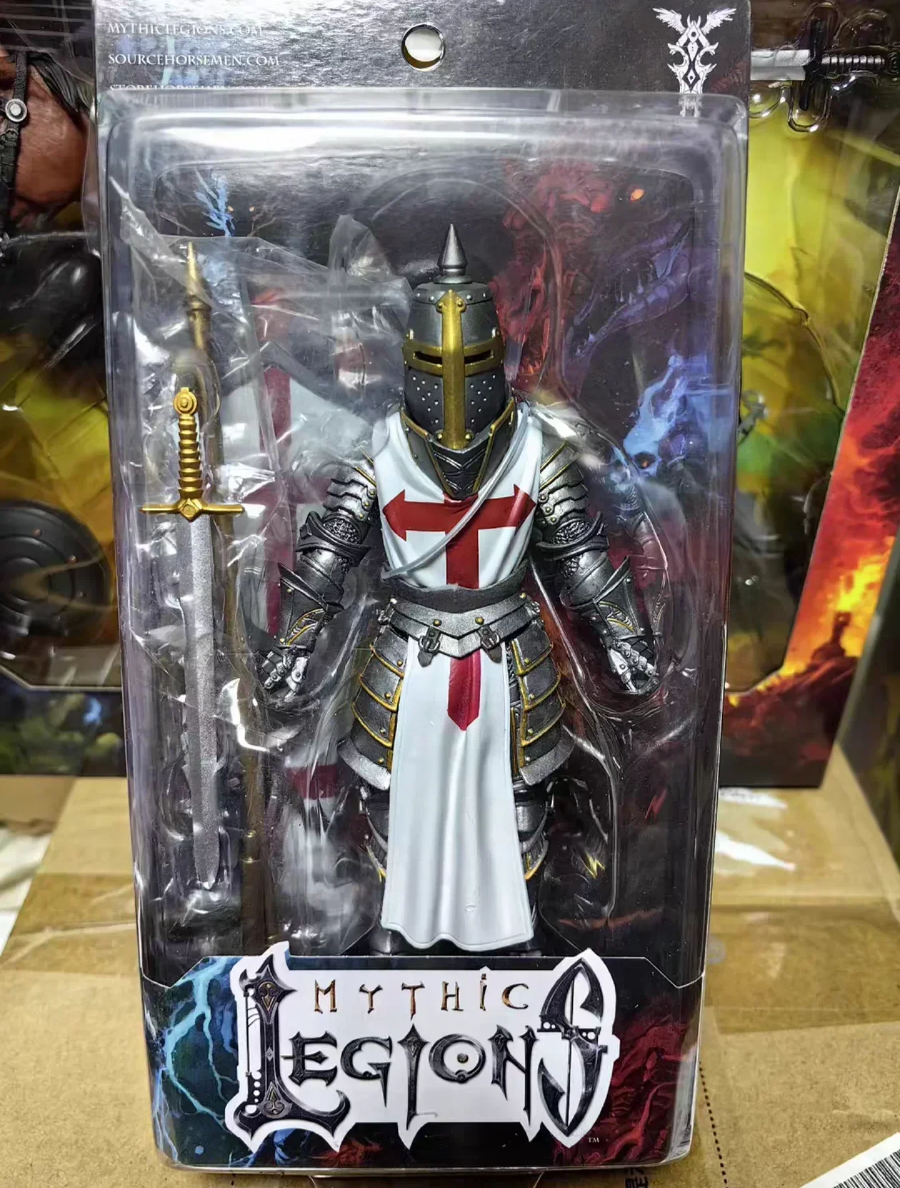 

Four Horsemen Studio Mythic Legions 1/12 6inches Action Figure All-Stars 2 Templar Knight Anime Model For Gift Free Shipping