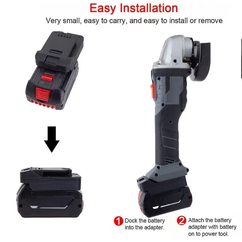 Adaptor Converter For Bosch 18v Lithium Batteries Converter to  Ferrex 20v Brushless Tools Adaptor(without battery and tools)