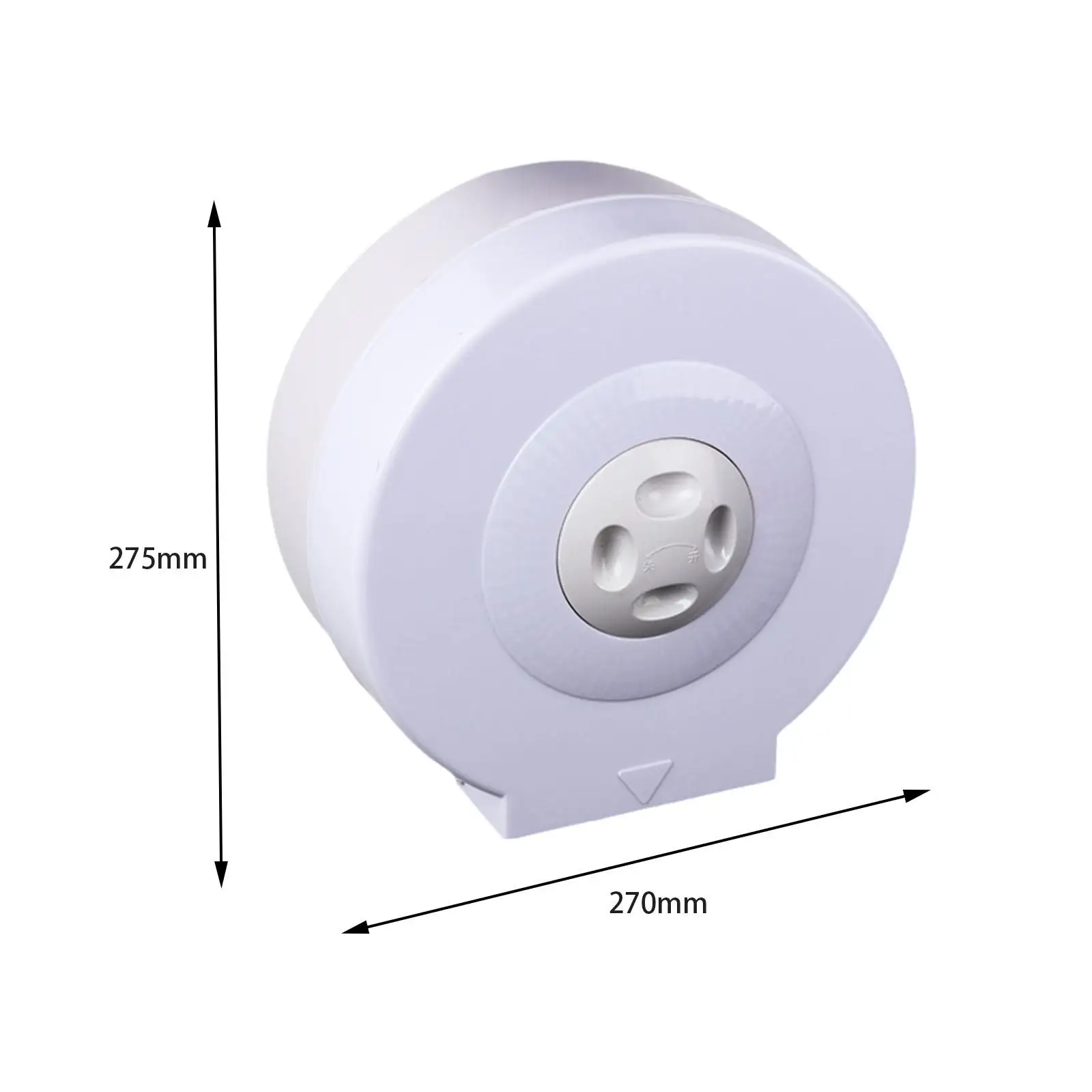 Toilet Paper Holder Toilet Roll Holder,Wall Mounted,Tissue Roll Dispenser,Toilet Tissue Holder for Living Room Hotel Office