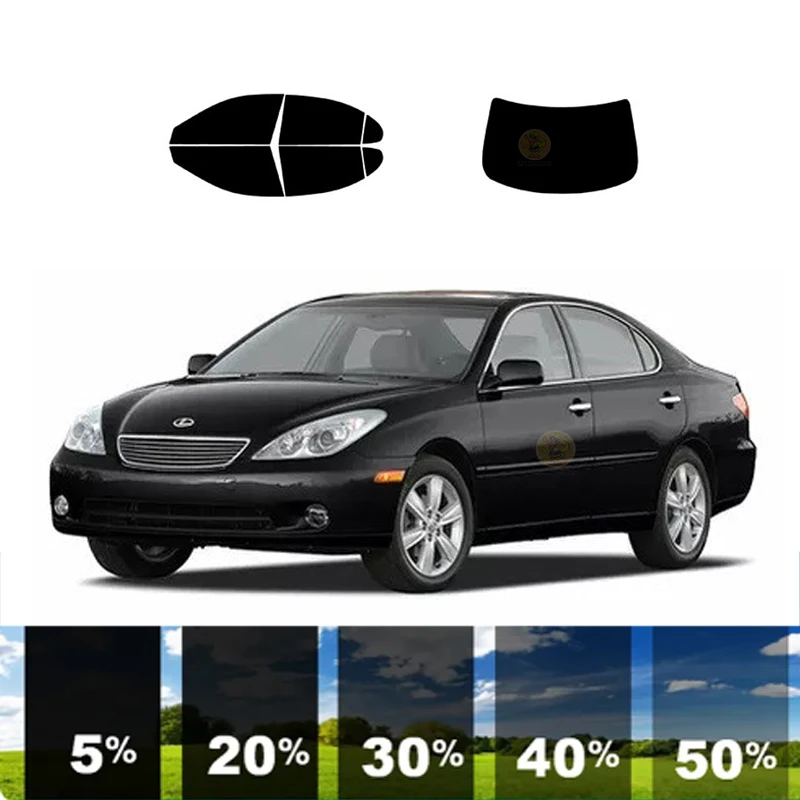 

precut Removable Window Tint Film For Car 100% UVR 5%-35%VLT Heat Insulation Carbon ﻿For LEXUS ES 4 DR SEDAN 2002-2006