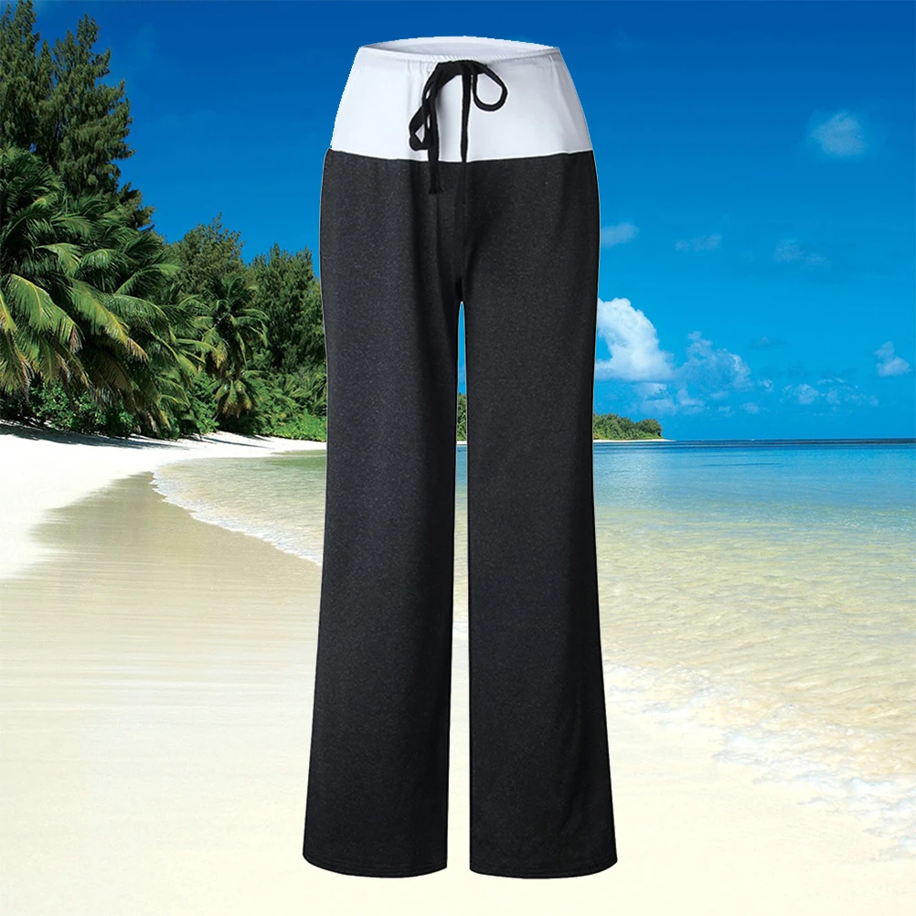 

Yoga Long Pants for Women M Black Soft Lightweight Sweatpants Flexible Activewear Casual Wear Home Lounge Exercise Running Dance