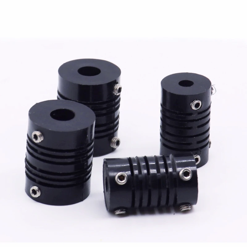 Elastic Nylon Plastic Coupling Connection Encoder Coupler Top Tight Inner Hole 4mm6mm8mm