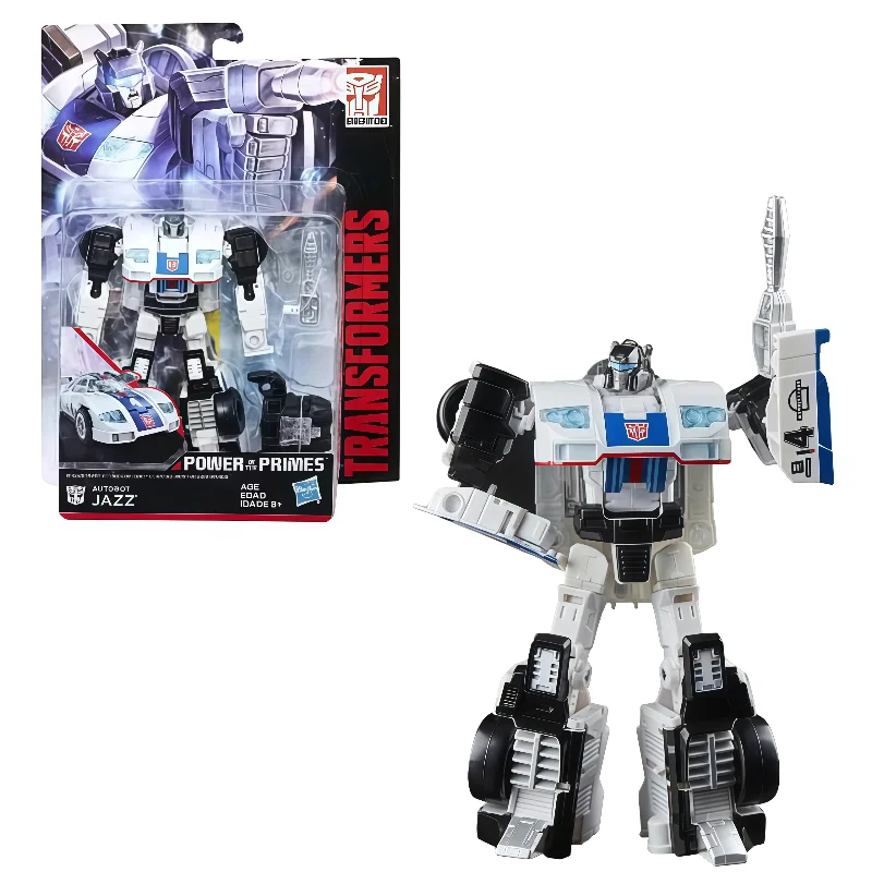 In Stock Hasbro Transformers Classic Toys Heavenly Origin Power Jazz Transformer Robot Action Figure Model Collect Hobbies Toys