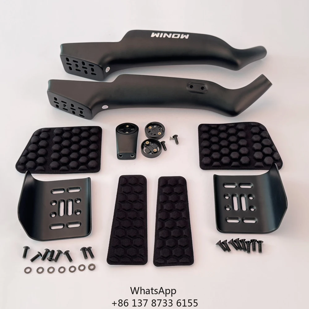 2025 Carbon TT Rest Bar Model ARB03 Clip On Aero Bars Handlebar Extension Triathlon Time Trial Road Bicycle Parts