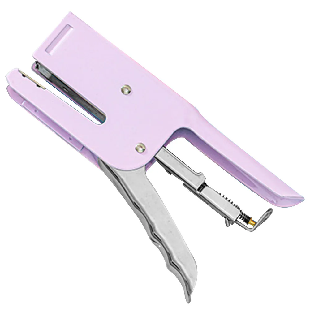macaron-colored-stapler-portable-professional-file-organizer-easy-to-use-for-school-home-office-daily-binding-needs