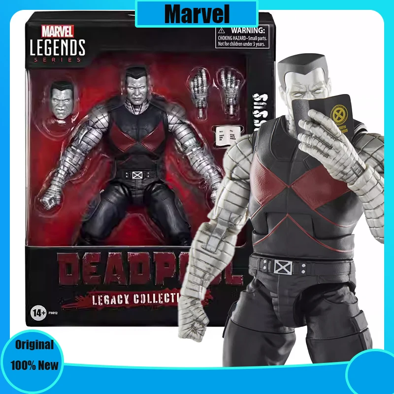 Original Marvel Legends Series Deadpool Colossus Peter Rasputin Action Figures Anime Figure Model Toy Ornaments Gifts