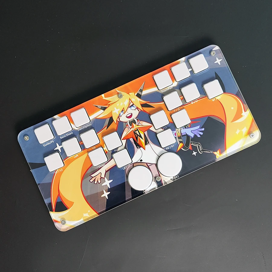 

DJMAX Music Game Keyboard Low Profile Wired Keyboard Custom Soldering Game Keyboard for OSU Music Game Peripherals Gamepad Gift