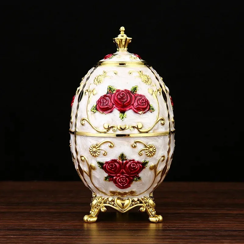 

European toothpick holder household living room light luxury press type automatic pop-up toothpick box