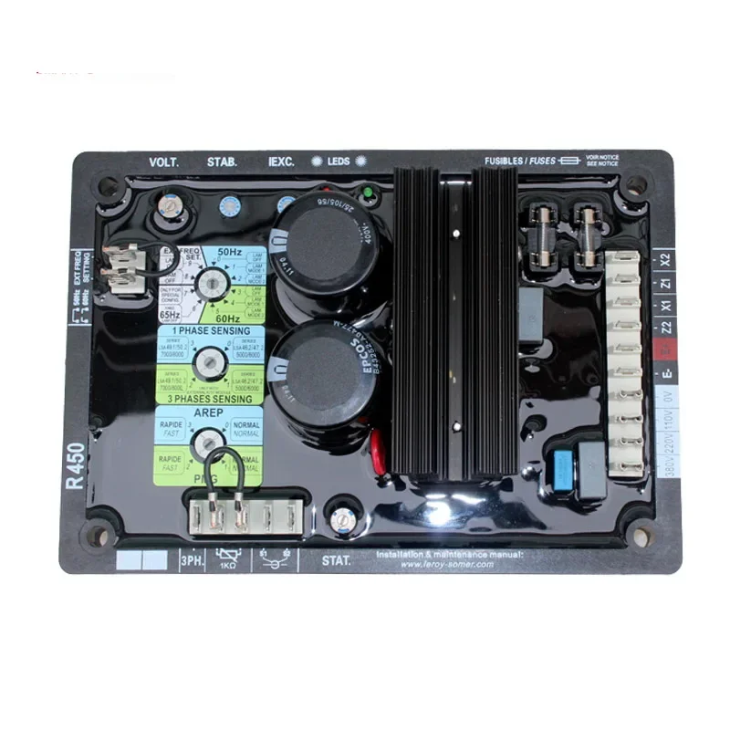 

Automatic Voltage Regulator Generator Brushless 3 Phase Stabilizer For Original Diesel Power Alternator Spare Part AVR R450