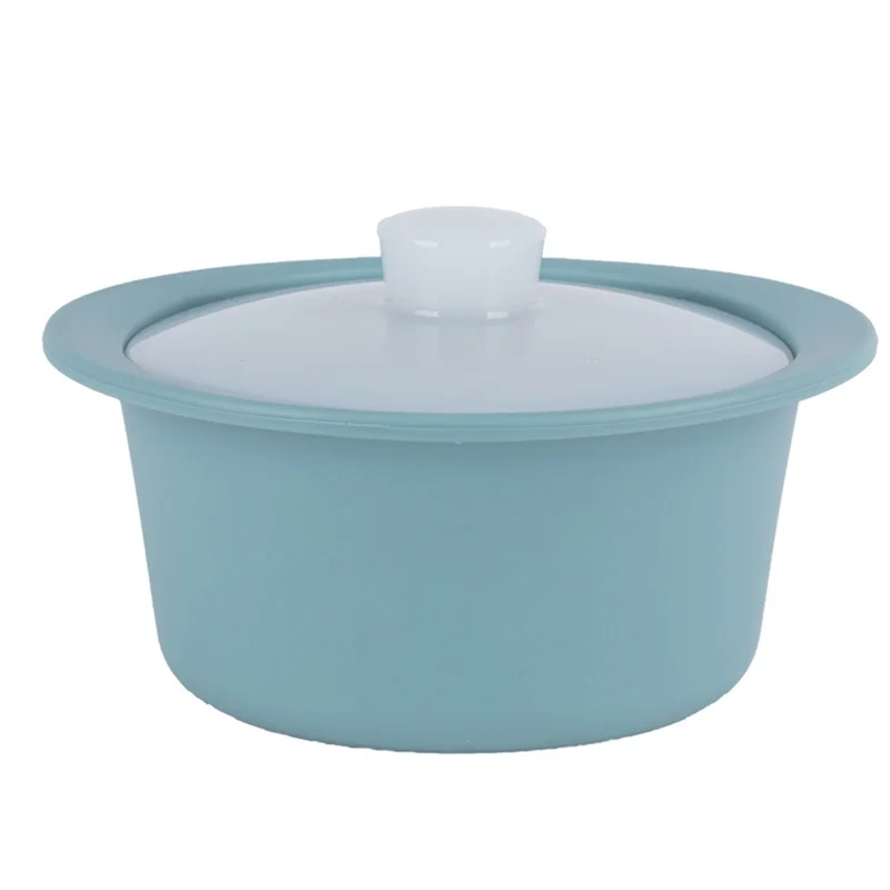 B08B-cuenco de vapor de silicona para microondas, olla de cocina inspirada en Donabe japonés
