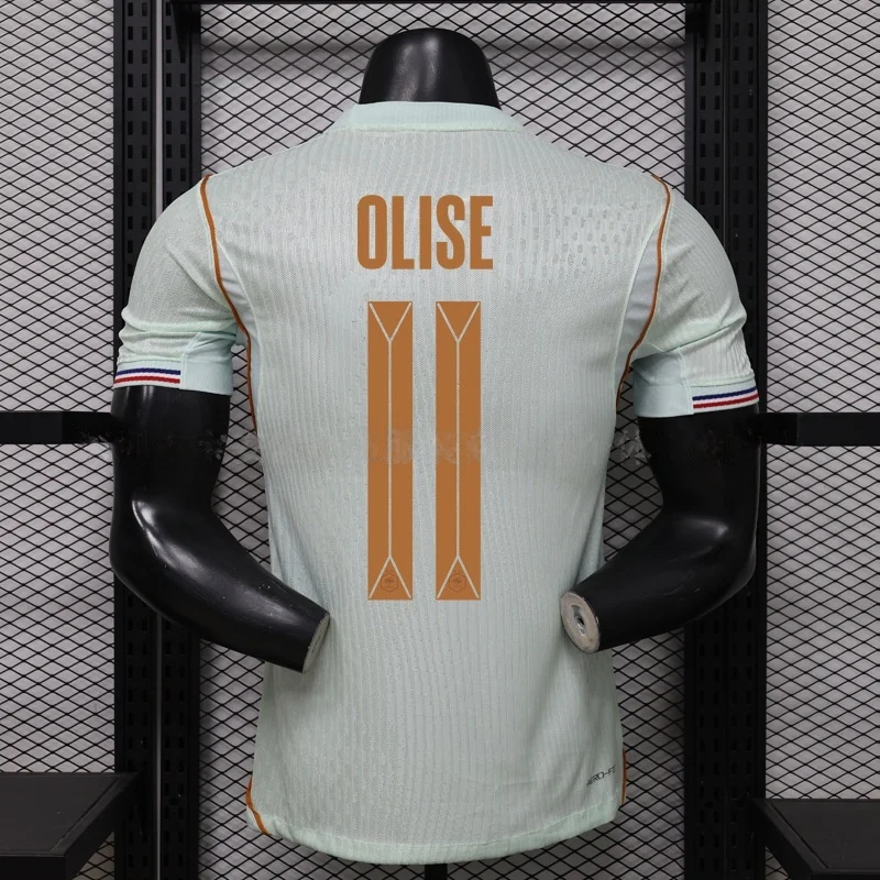 2026 New Jersey Dembélé #11, Aurier #10, Mbappé Soccer T-shirt
