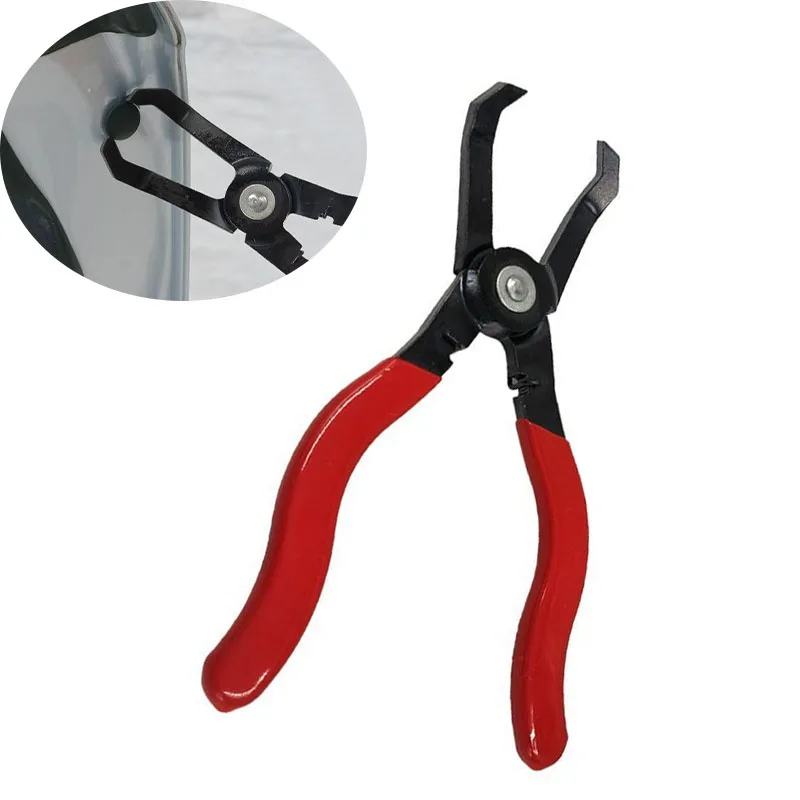 

Car interior door panel trunk plastic rubber round nail rubber buckle clip clamp clamp disassembly pliers tool