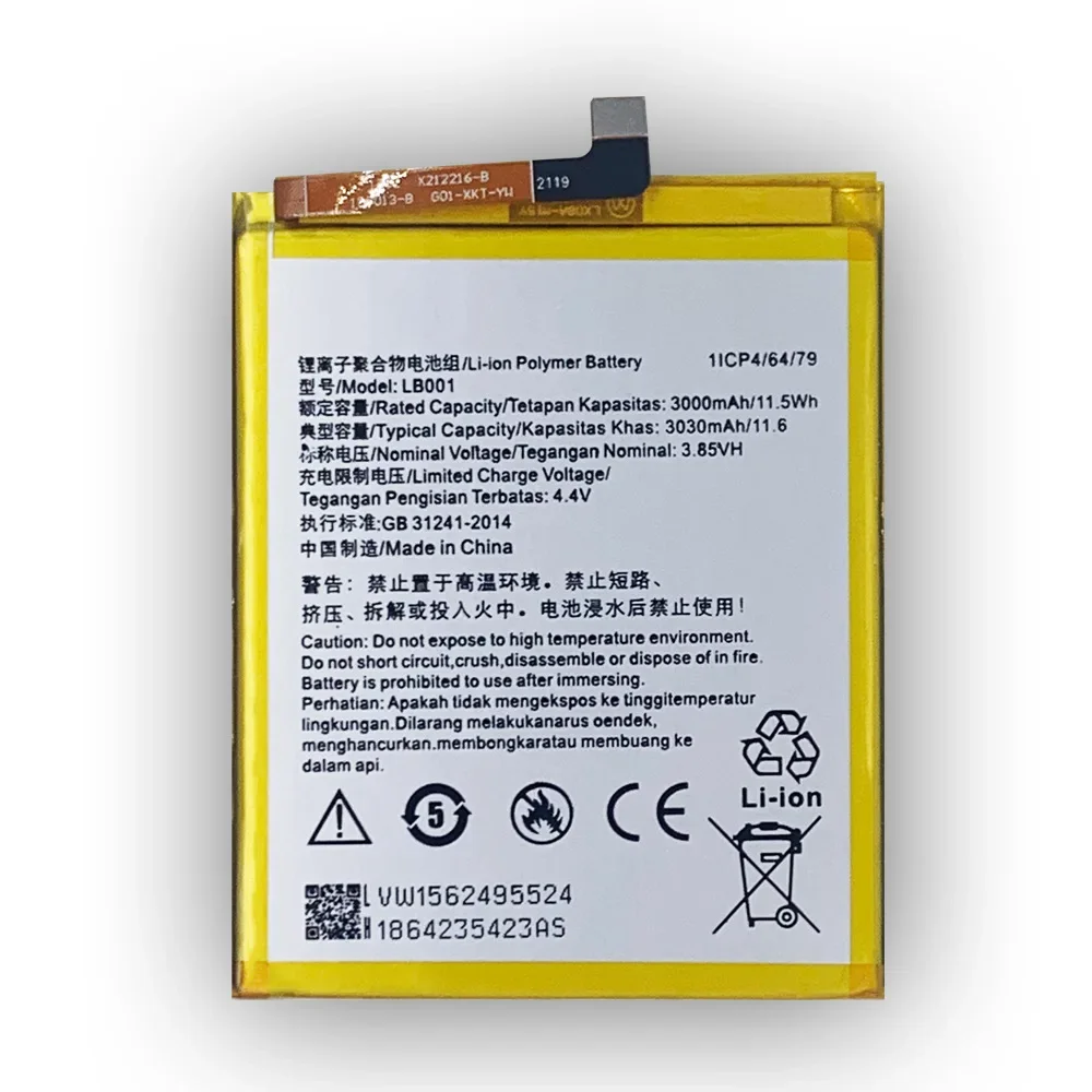 LB001  High Quality Replacement Battery For Lenovo K320T LB-001 3000mAh Built-in Large Capacity Lithium Latest Batteries