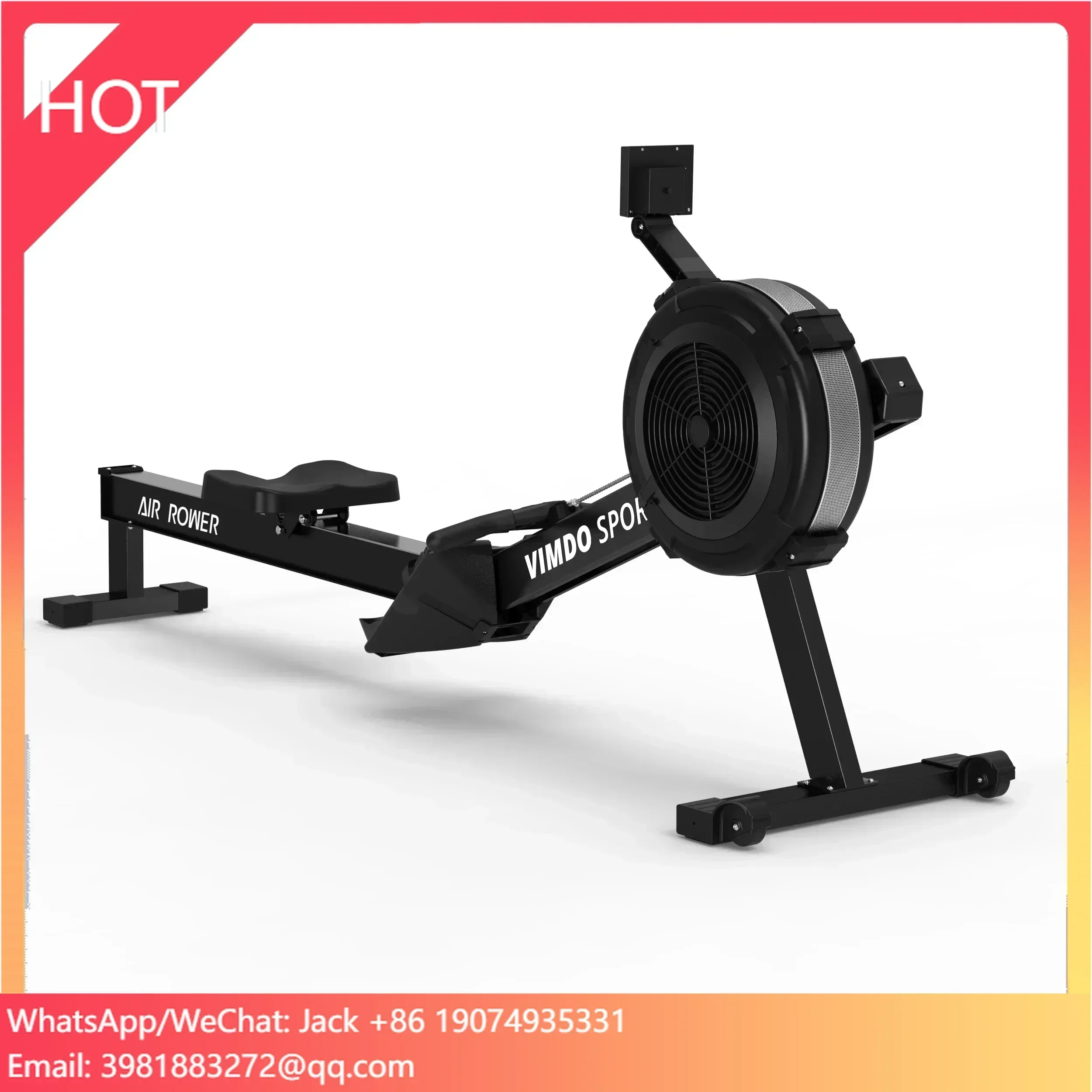 

Factory Foldable Commercial Home Air Rower Gym Equipment Gym Rowing Equipment Club Rowing Machine Air Rower Rowing Machine