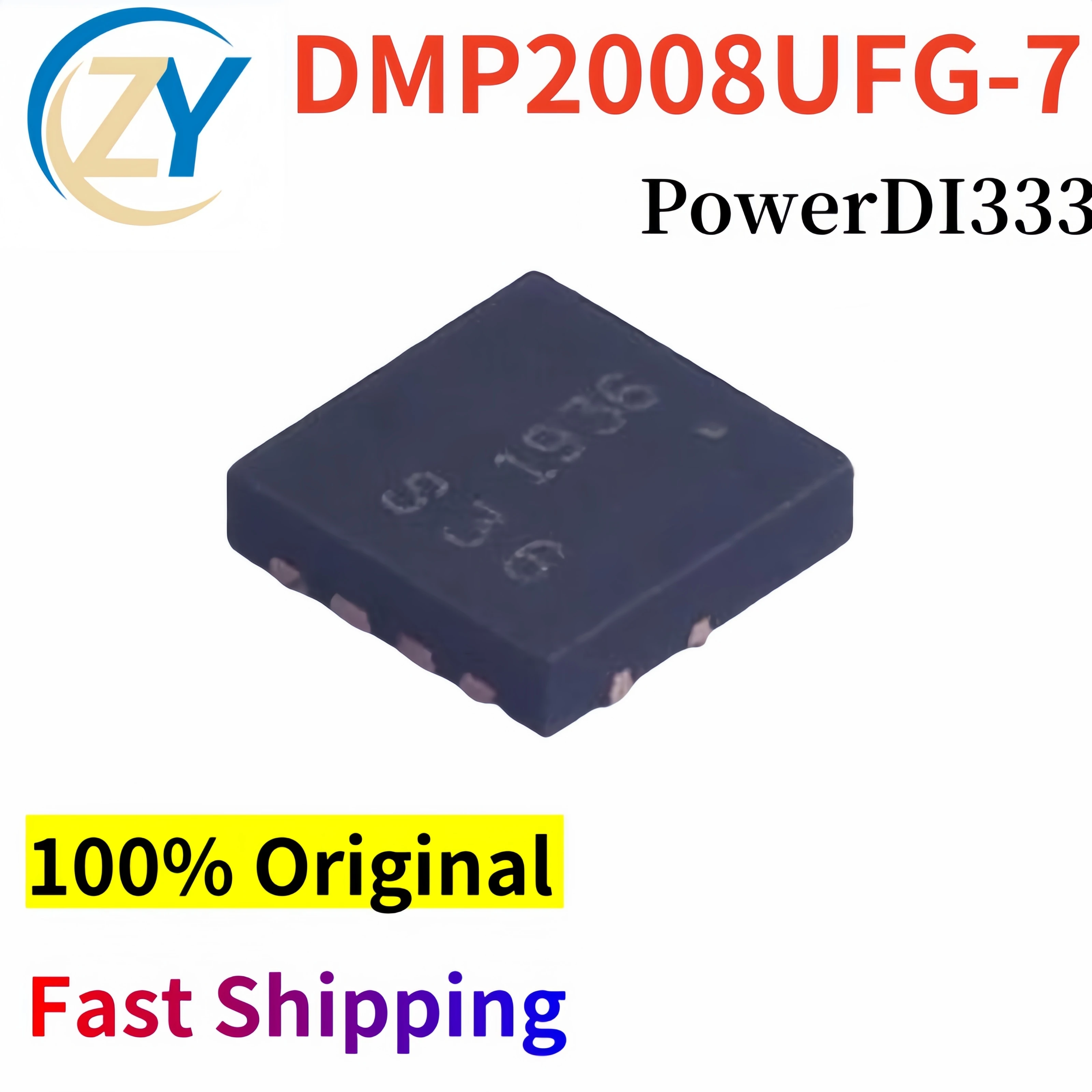 (10piezas) DMP2008, DMP2008UFG-7 MOSFET 1V @ 250uA, 100% Original, en Stock,