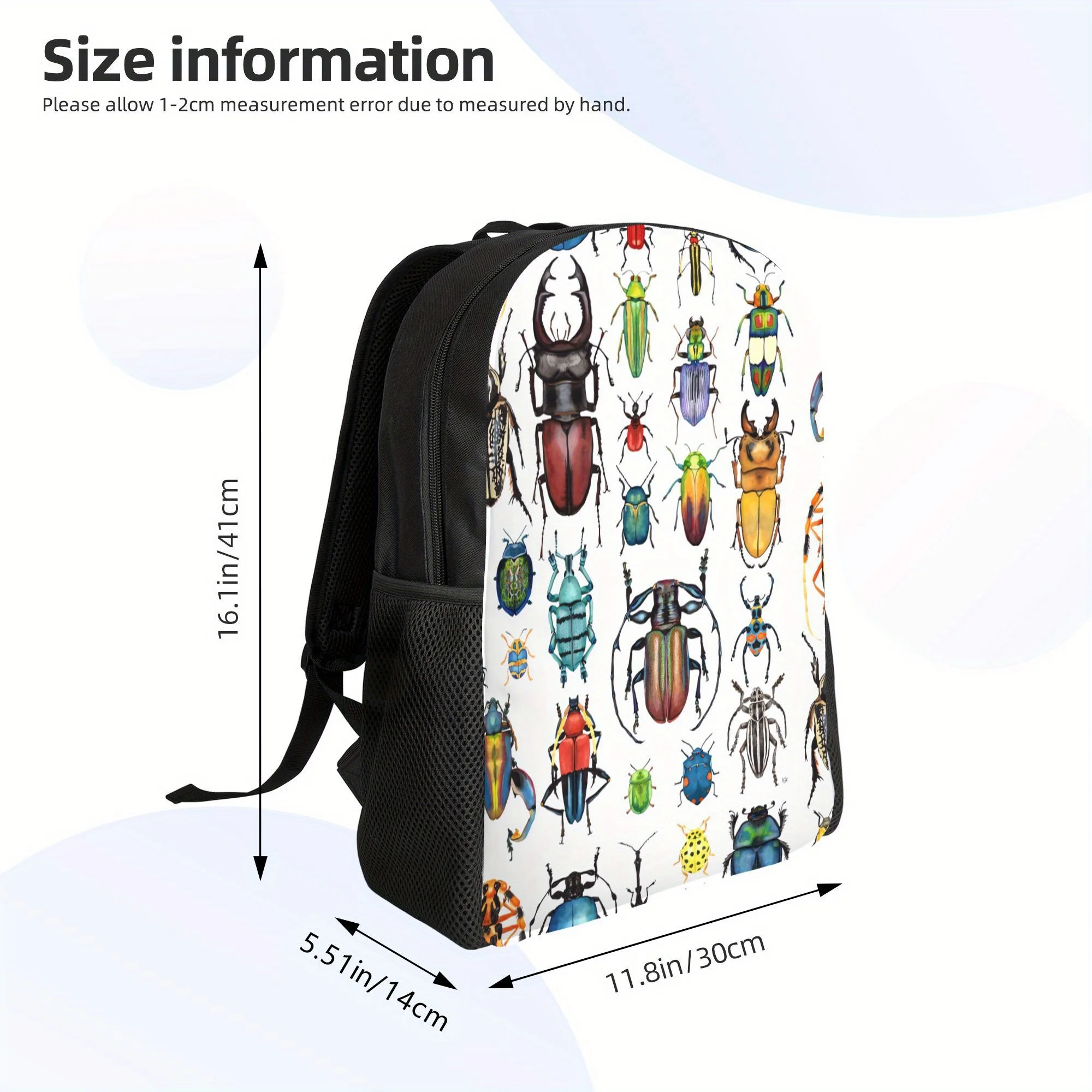 

Butterfly Bug series casual backpack, single compartment design, mild and low-key, is the best choice for daily use or weekend