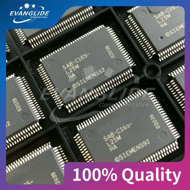 1 PCS/LOT SAB-C165-LM SAF-C165-L25M SAB-C165-L25F  MQFP-100 chip