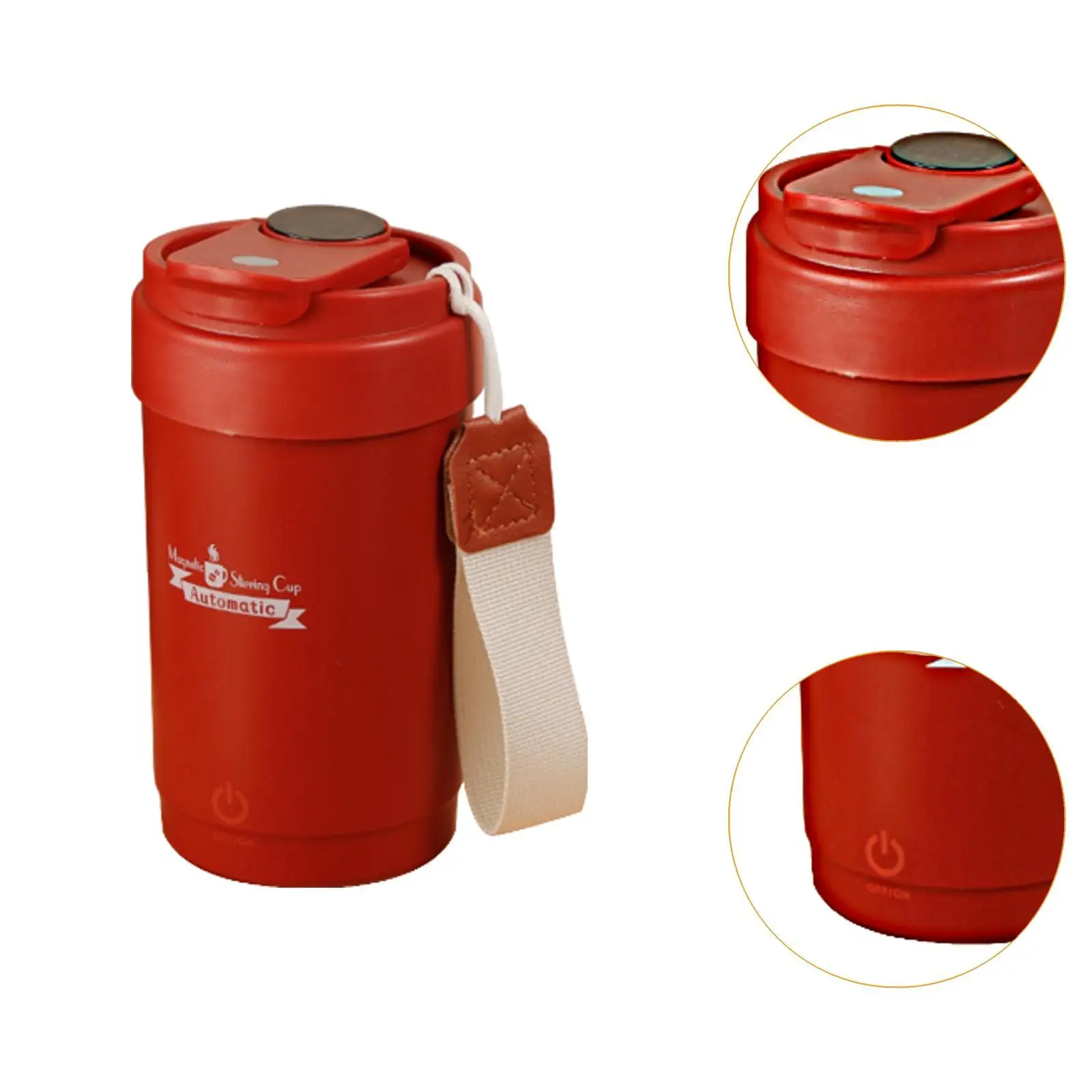 Auto Stirring Mug 300ml Tea Milk Juice Coffee Cup for Hiking Kitchen Bedroom