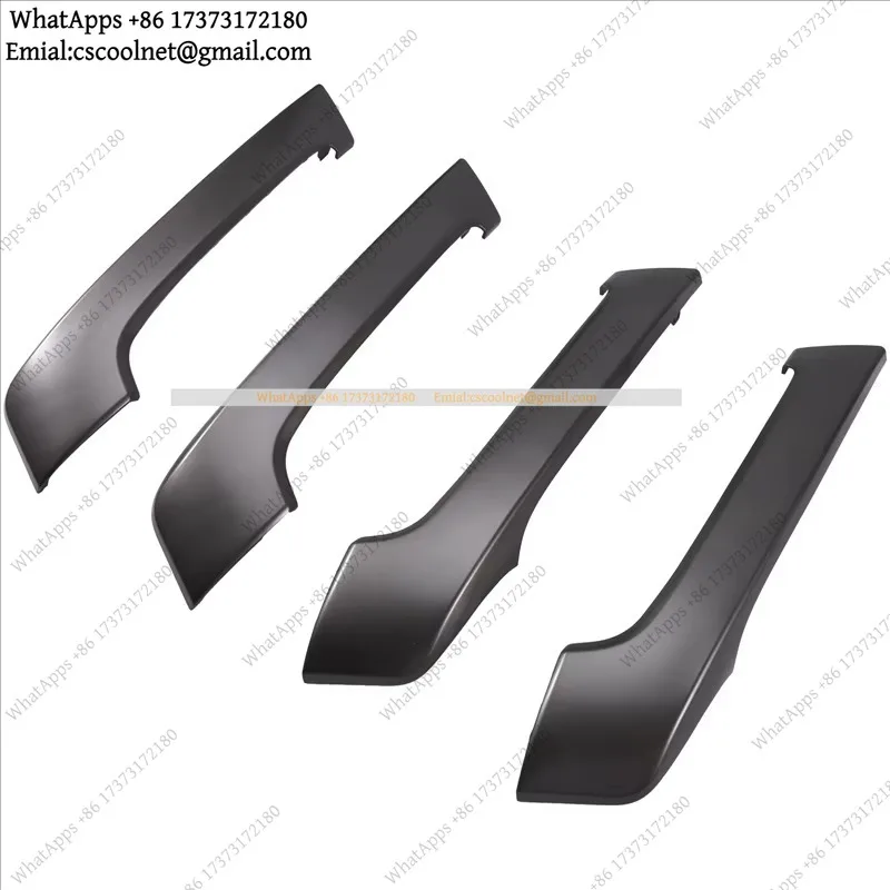 JS02 Door Handle Trim Cover Panel Pull Interior Car Accessory For Prado LC150 2009-2018