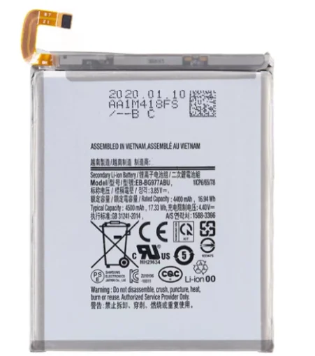 New Battery 4400mAh EB-BG977ABU  Battery For Galaxy S10 5G EB-BG977ABU Mobile Phone Batteries
