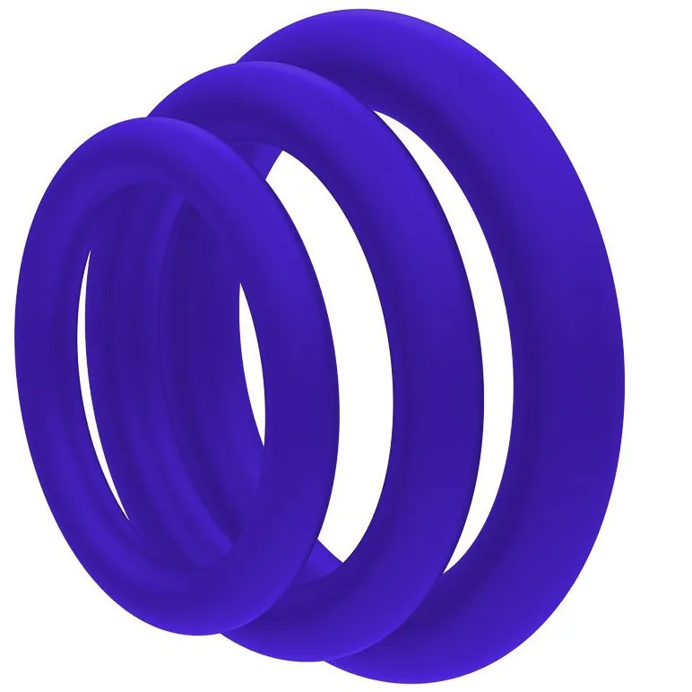 Glow in the Dark Cock Ring - Silicone Vibrating Penis Ring for Stamina Delay & Couples Pleasure - view 5
