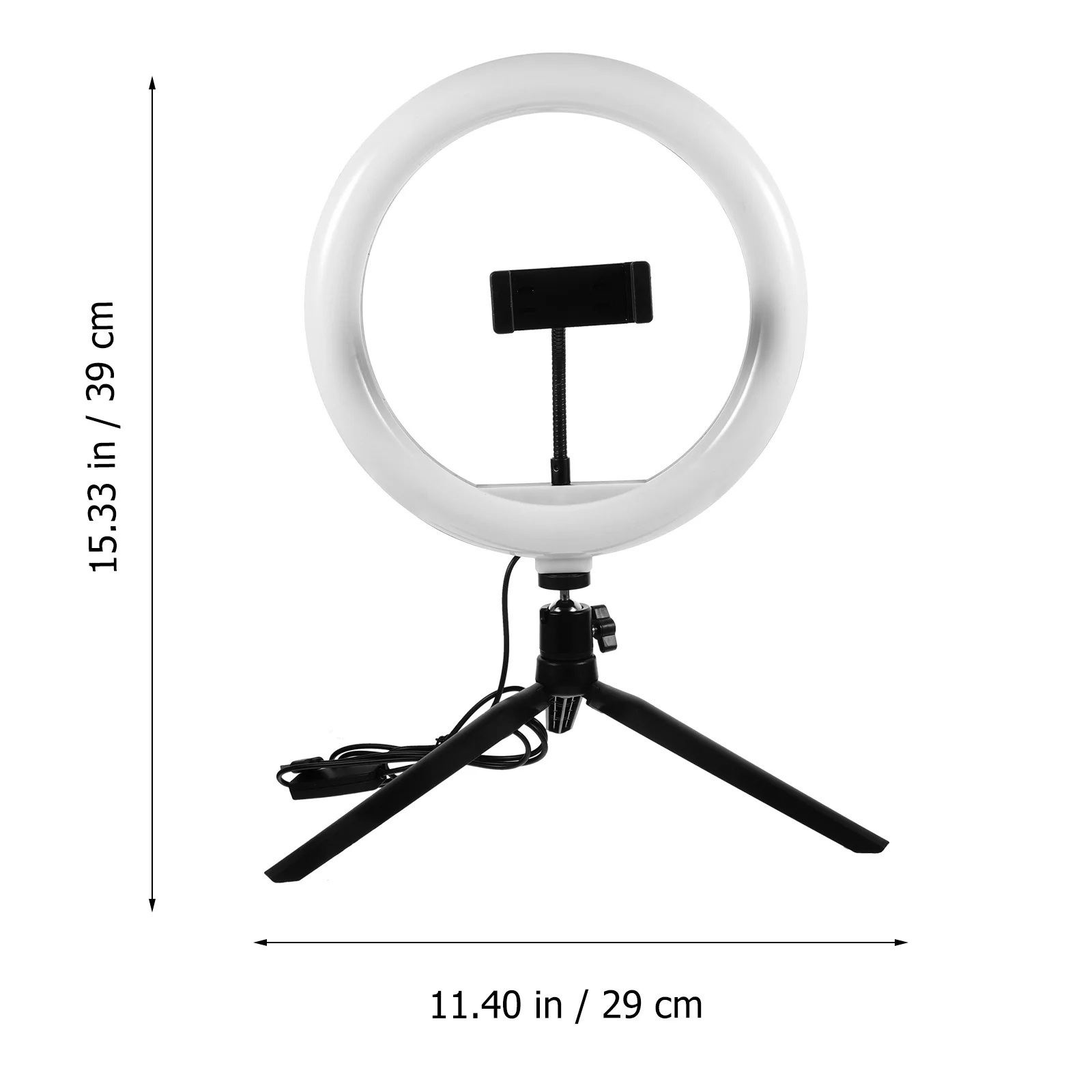 

Led Ring Light Tripod Stand Phone Holder Adjustable Fill Lamp For Live Streaming Lighting Photography Studio Use