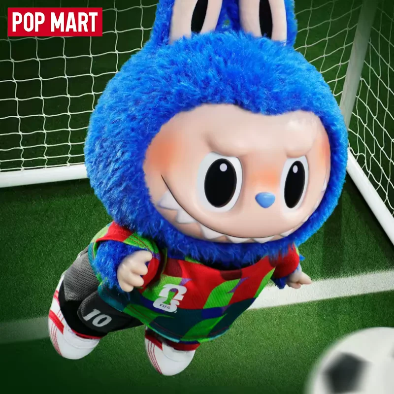 

The Monsters Labubu FIFA World Cup Catch The Win Large Vinyl Plush Doll 38cm Big Collectible Figure Football Theme Ornament Toy