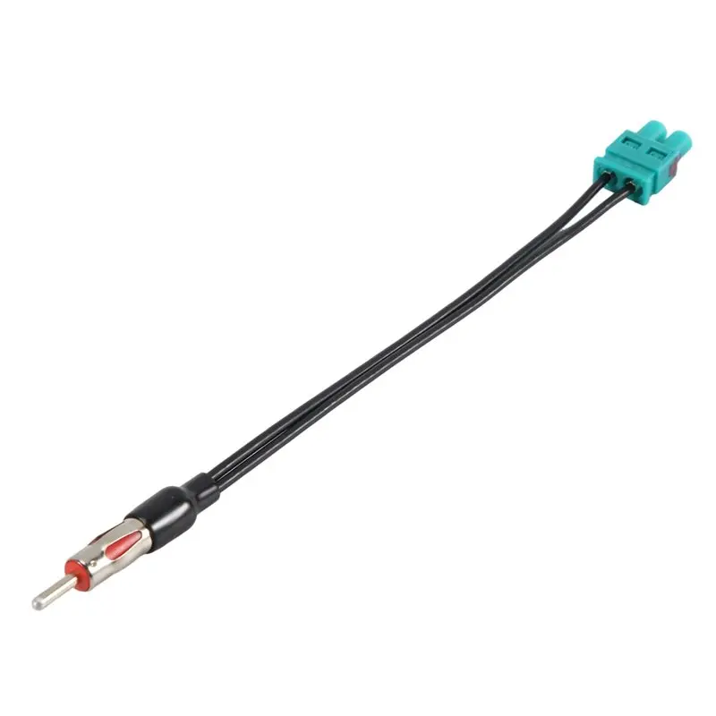 【Top Sale !!】Dual Twin Double Fakra To DIN Aerial Adaptor Adapter Antenna For VW Seat