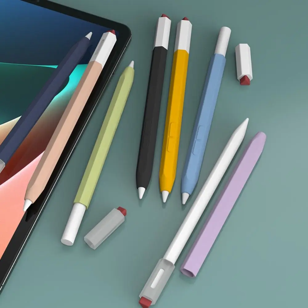 Silicone Tablet Touch Pencil Case Anti Slip Waterproof Stylus Cover Ergonomic for Xiaomi Inspiration Stylus 2nd Generation