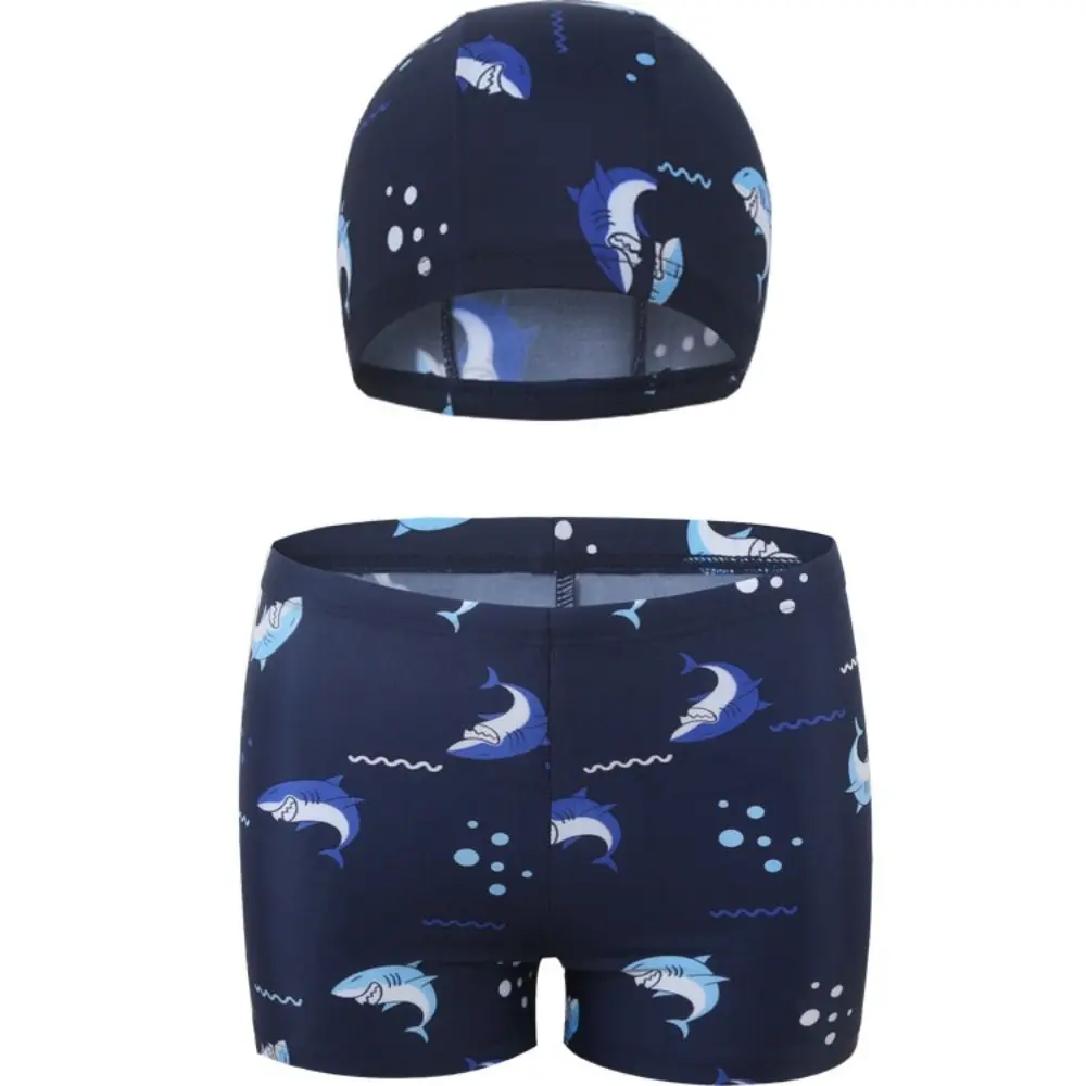 Children Movement Outfit Euro Boys Swimming Trunks Car Portable Kids Swimwear Cartoon Shark Childrens Swimsuit Boys